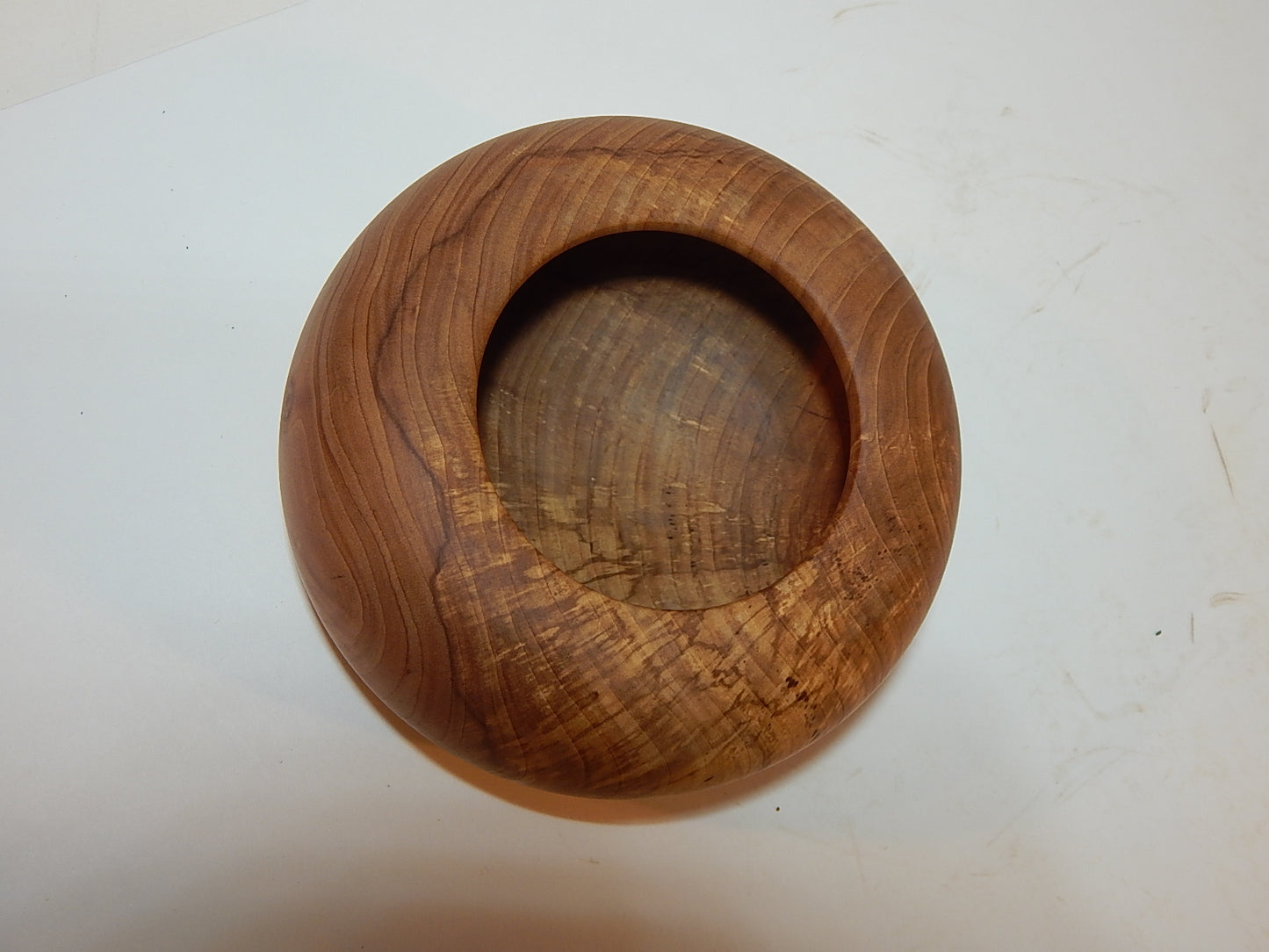 Apple Wood Bowl, Handmade, Artisan Crafted