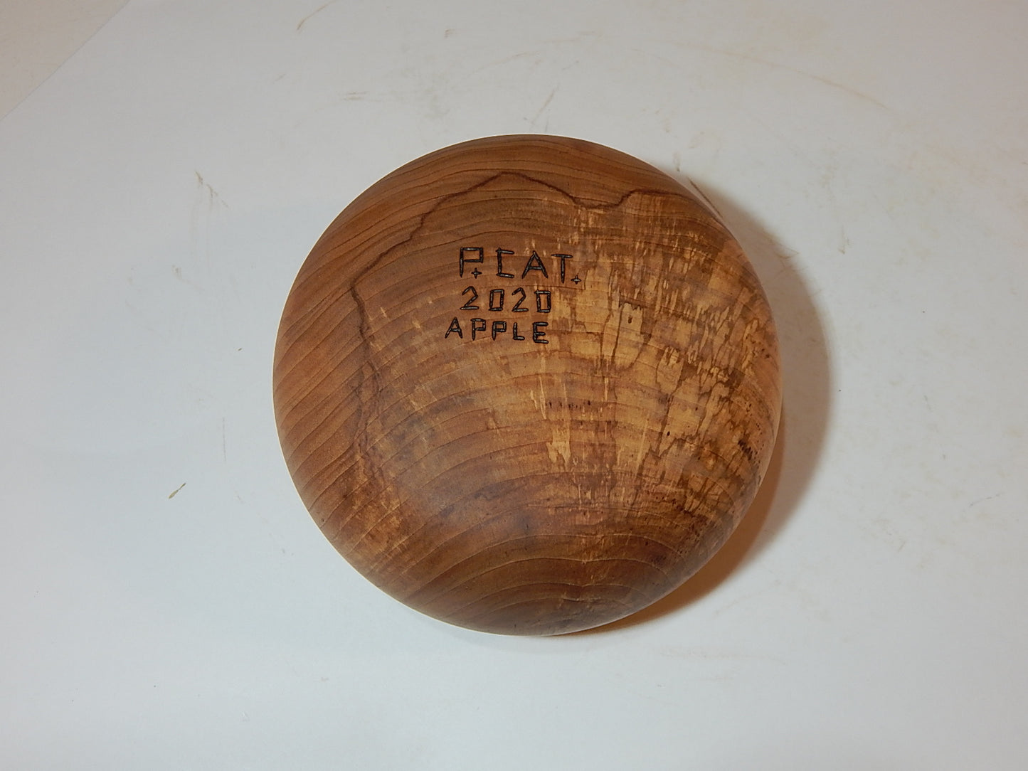 Apple Wood Bowl, Handmade, Artisan Crafted