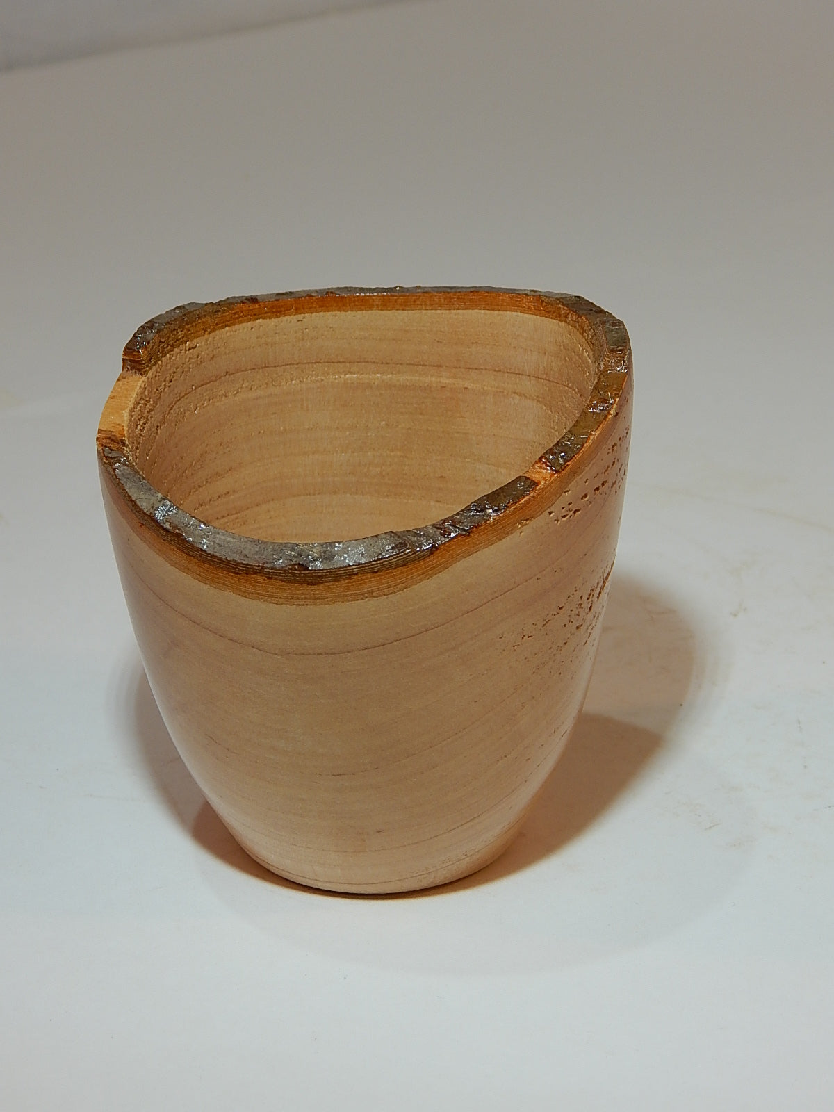 Sycamore Wood Bowl, Live Edge, Handmade, Artisan Crafted