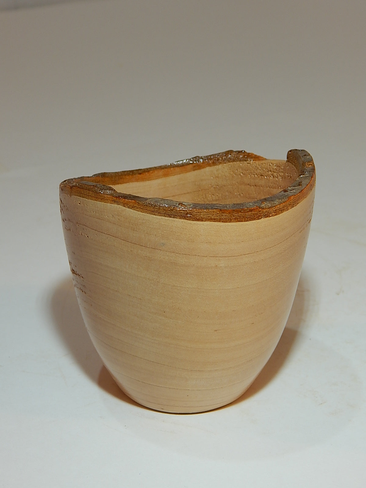 Sycamore Wood Bowl, Live Edge, Handmade, Artisan Crafted