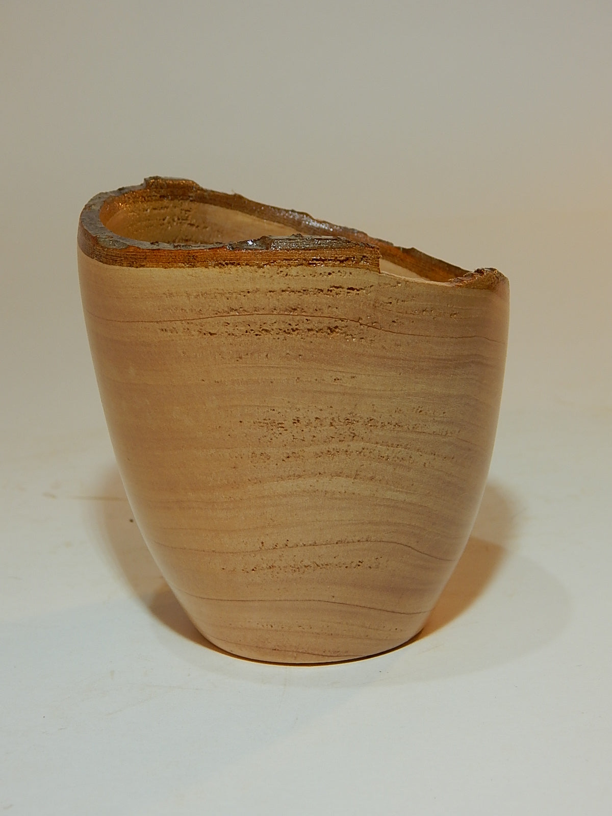 Sycamore Wood Bowl, Live Edge, Handmade, Artisan Crafted