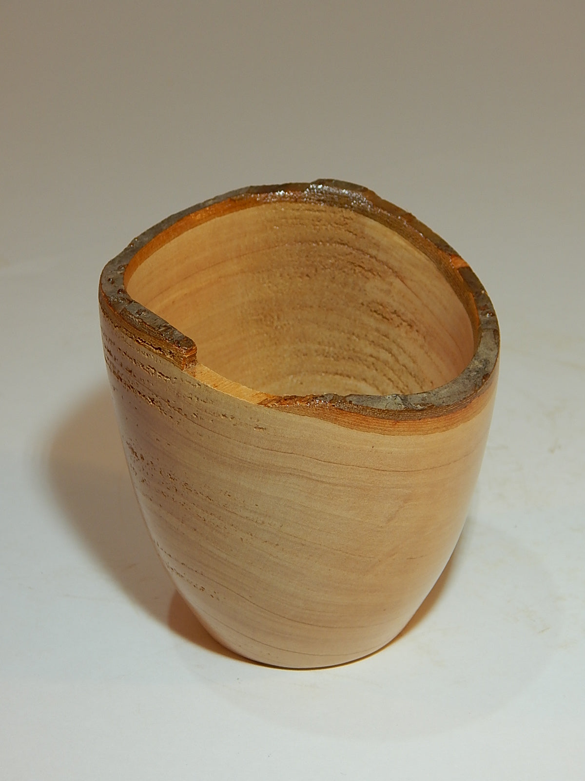 Sycamore Wood Bowl, Live Edge, Handmade, Artisan Crafted