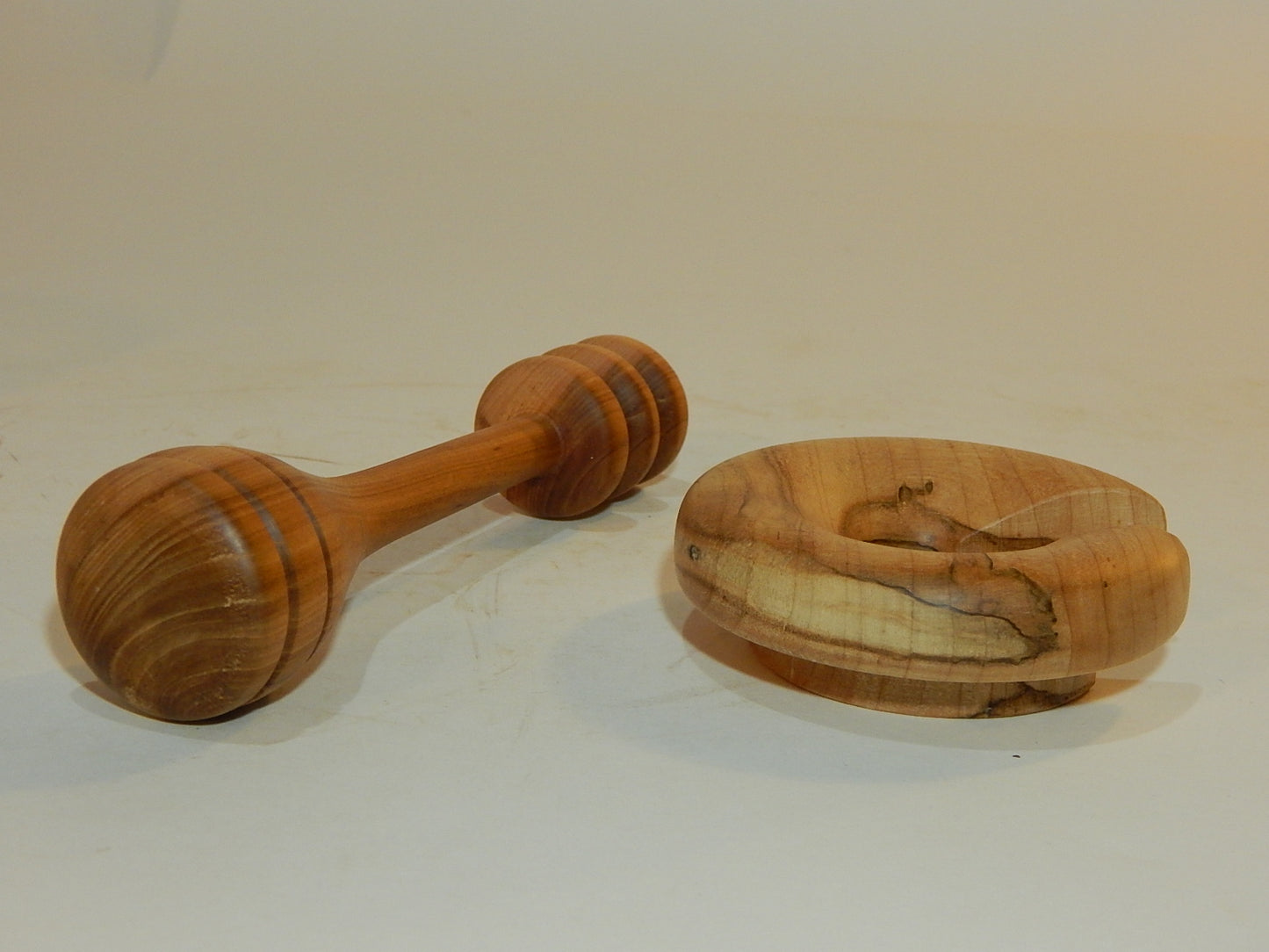 Honey Dipper with Lid and Jar, For The Honey Lover Handmade Artisan Crafted 6" Lathe Turned