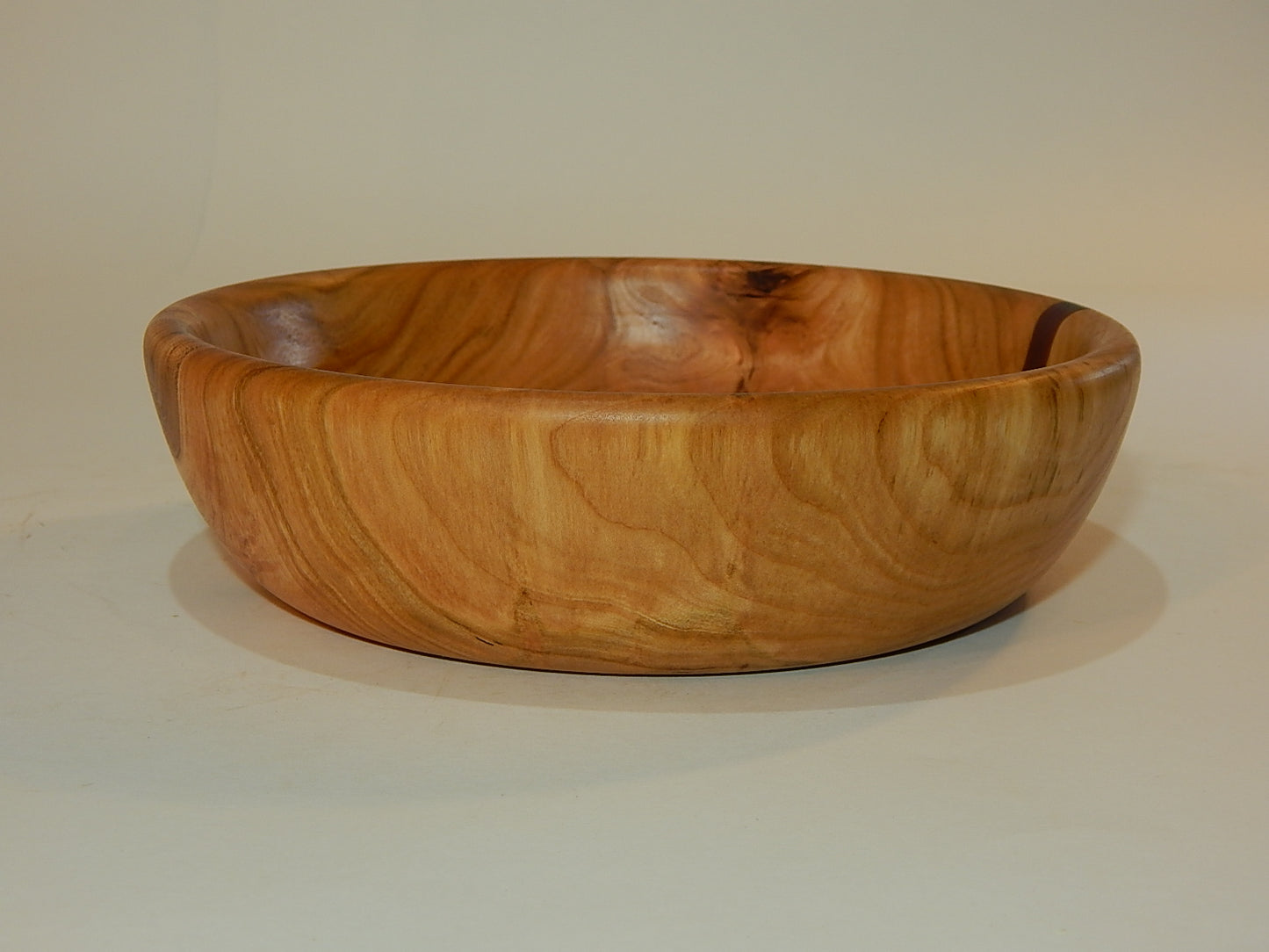 Wild Cherry Bowl, Handmade Lathe Turned, Artisan Crafted