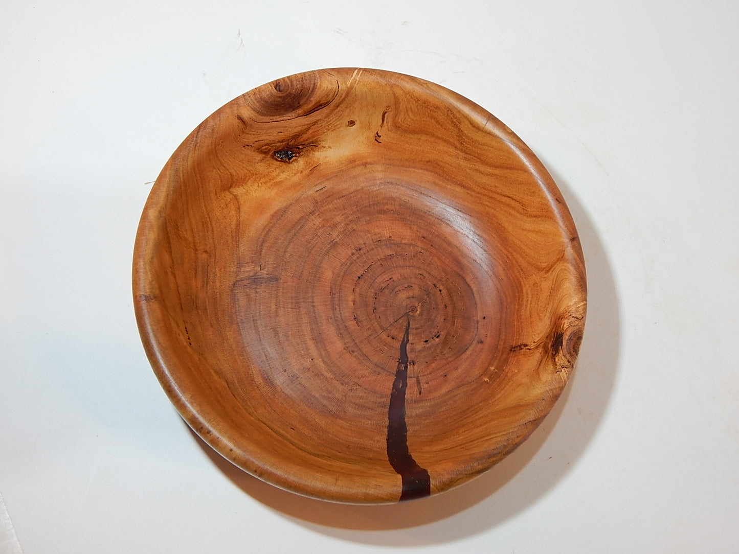 Wild Cherry Bowl, Handmade Lathe Turned, Artisan Crafted