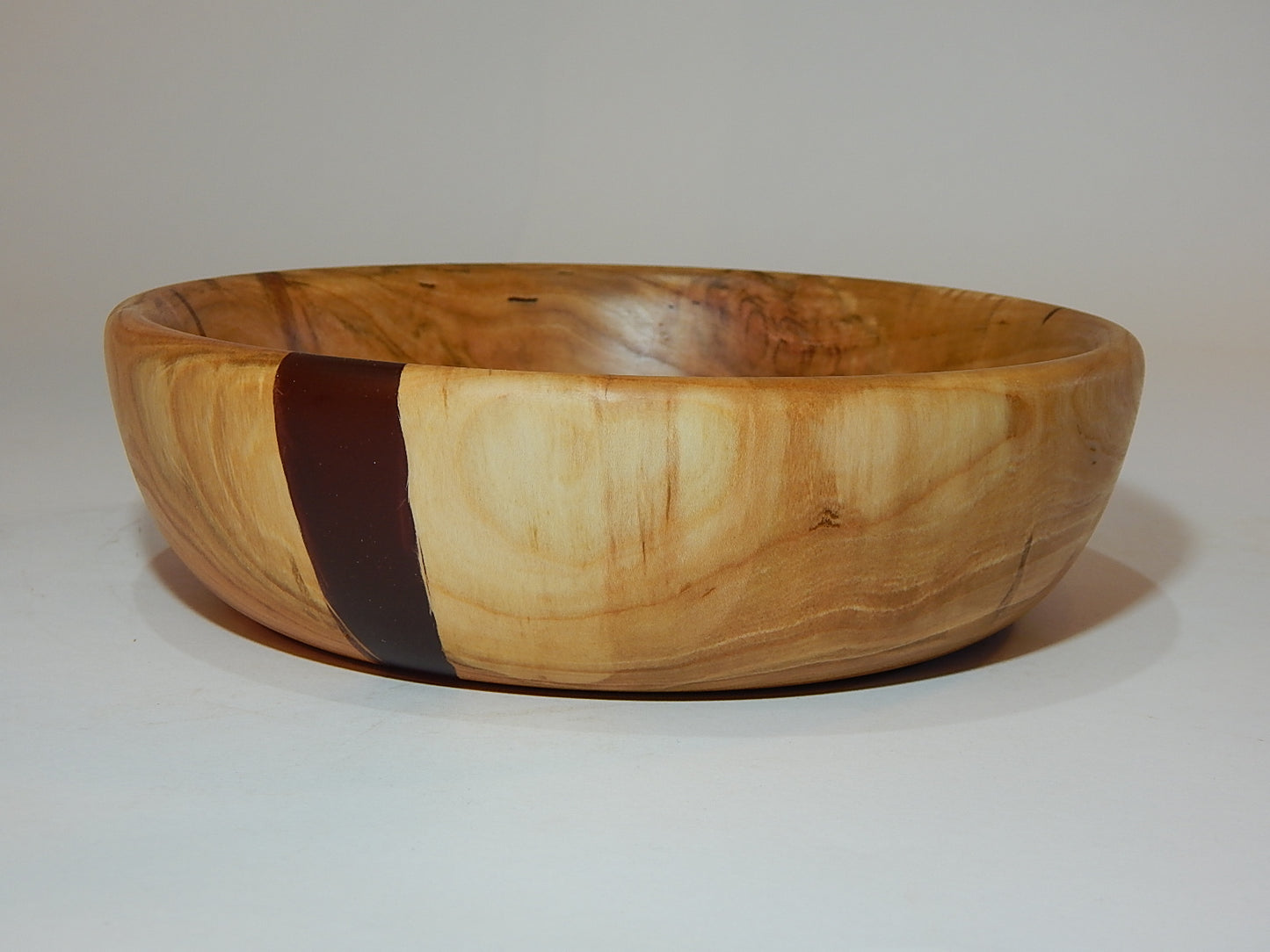 Wild Cherry Bowl, Handmade Lathe Turned, Artisan Crafted