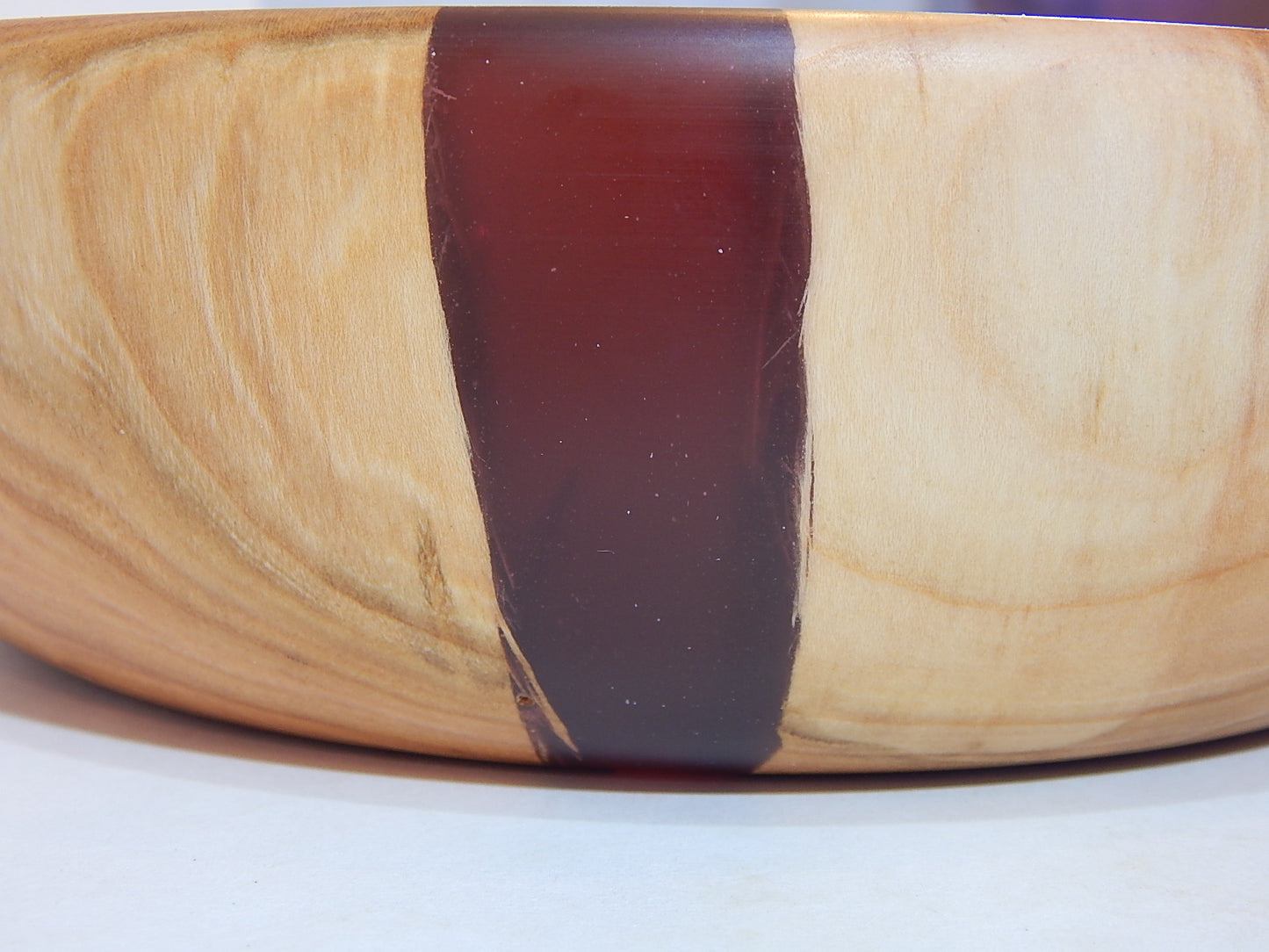 Wild Cherry Bowl, Handmade Lathe Turned, Artisan Crafted