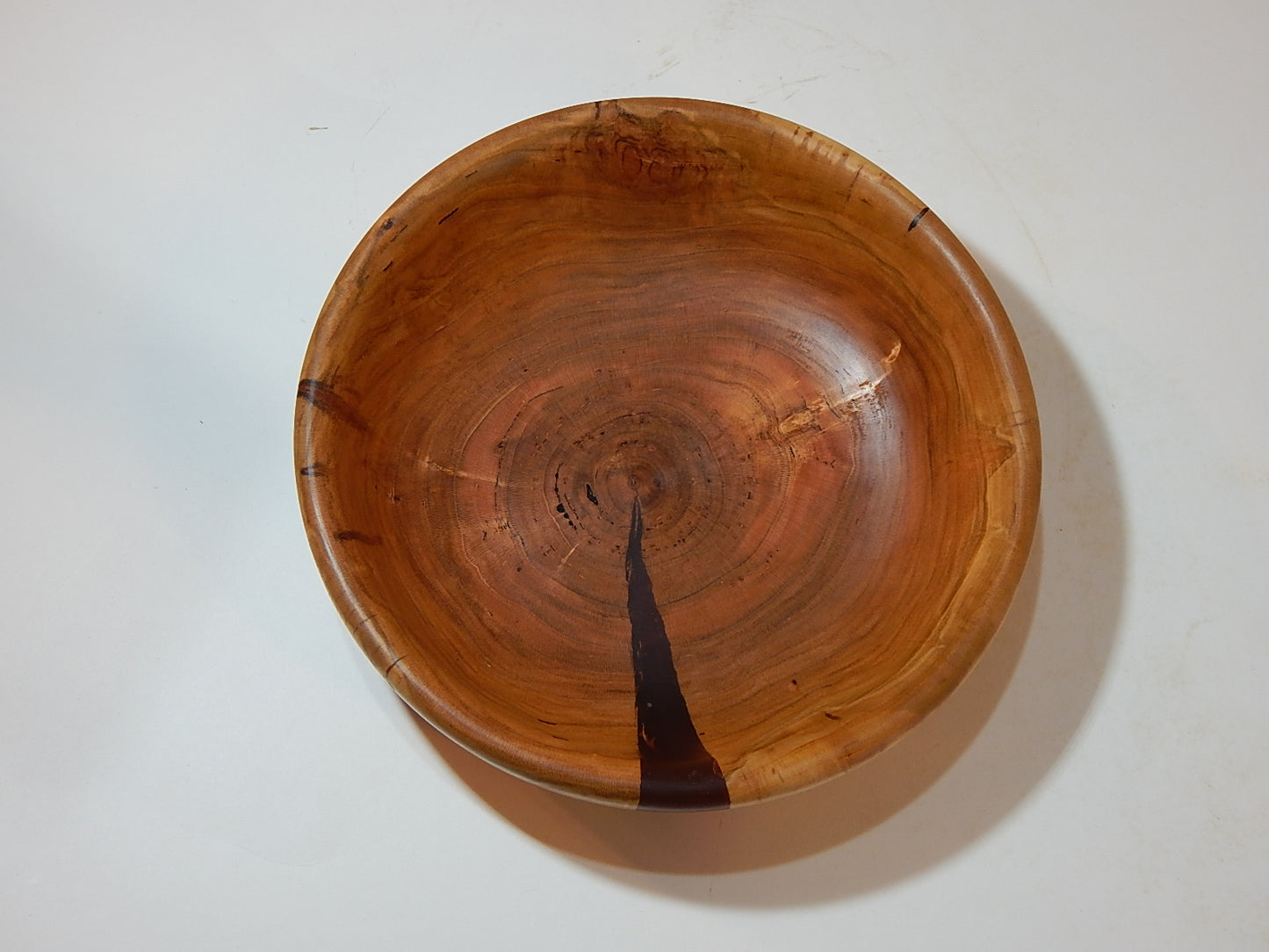 Wild Cherry Bowl, Handmade Lathe Turned, Artisan Crafted