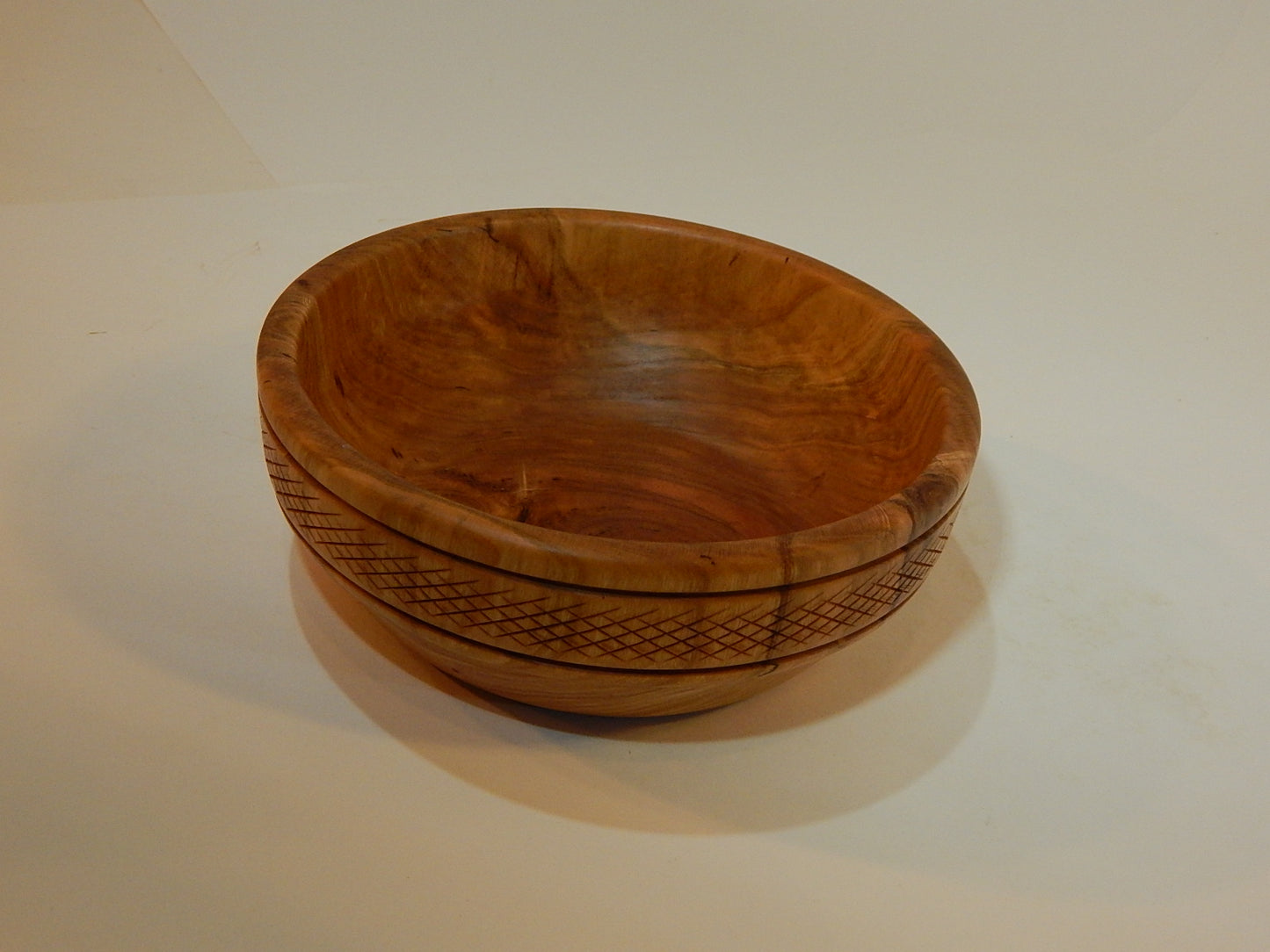 Wild Cherry Bowl, Handmade Lathe Turned, Artisan Crafted