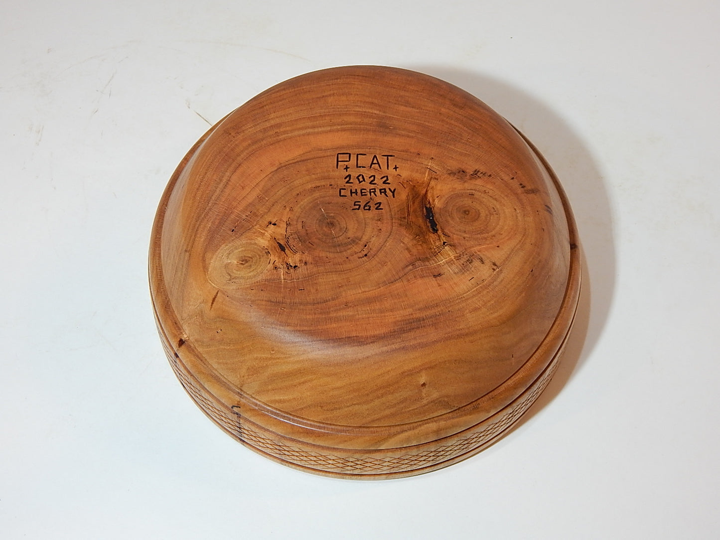 Wild Cherry Bowl, Handmade Lathe Turned, Artisan Crafted