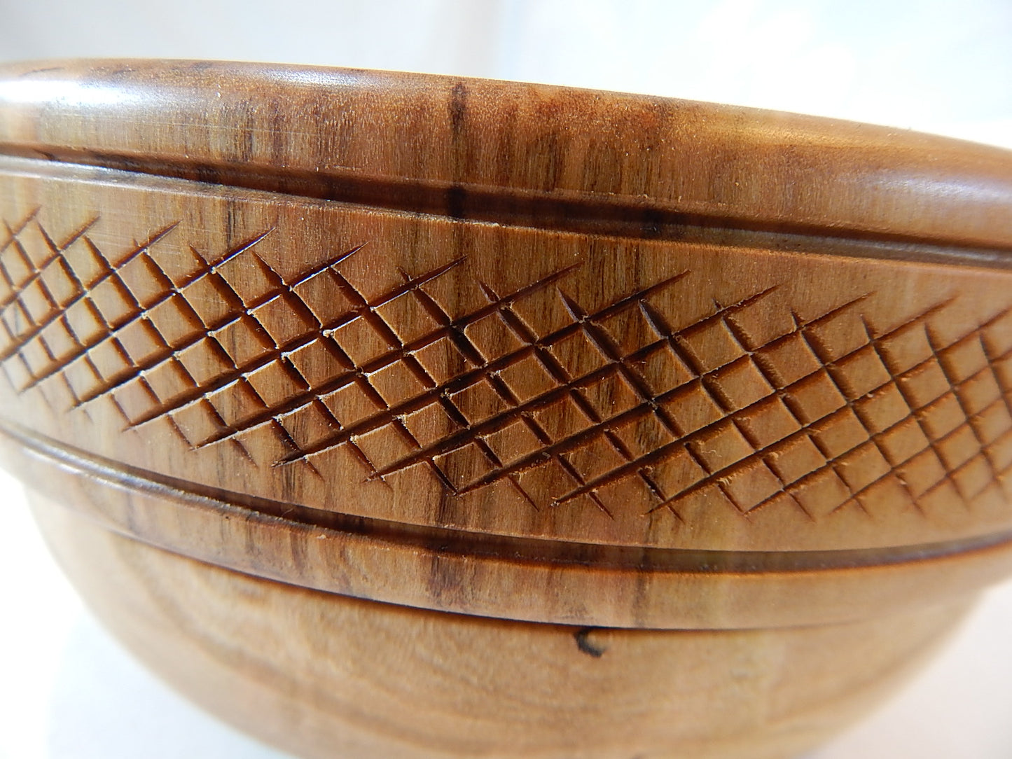 Wild Cherry Bowl, Handmade Lathe Turned, Artisan Crafted