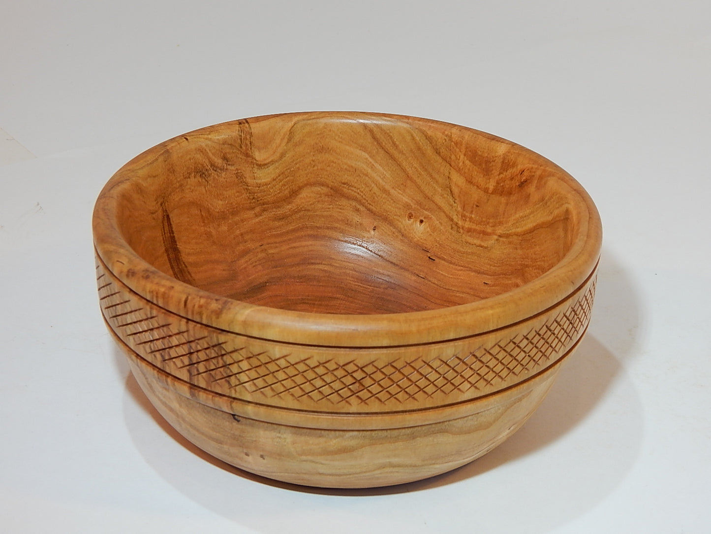 Wild Cherry Bowl, Handmade Lathe Turned, Artisan Crafted