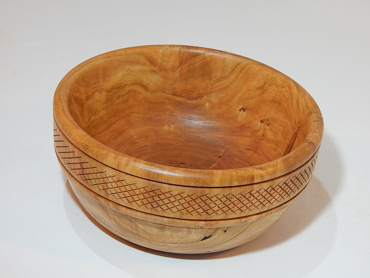 Wild Cherry Bowl, Handmade Lathe Turned, Artisan Crafted