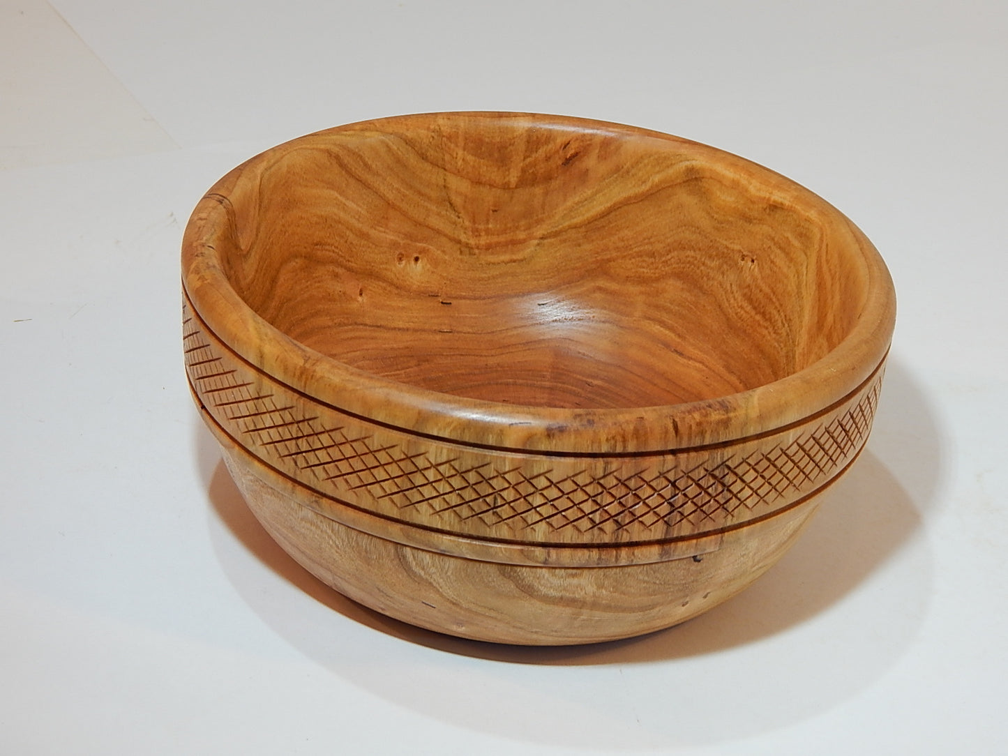 Wild Cherry Bowl, Handmade Lathe Turned, Artisan Crafted