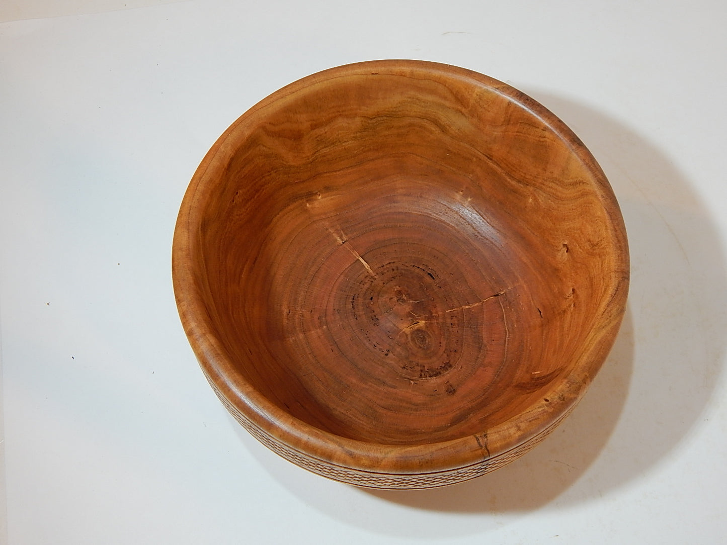 Wild Cherry Bowl, Handmade Lathe Turned, Artisan Crafted