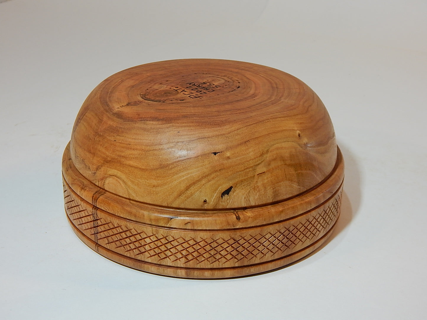 Wild Cherry Bowl, Handmade Lathe Turned, Artisan Crafted