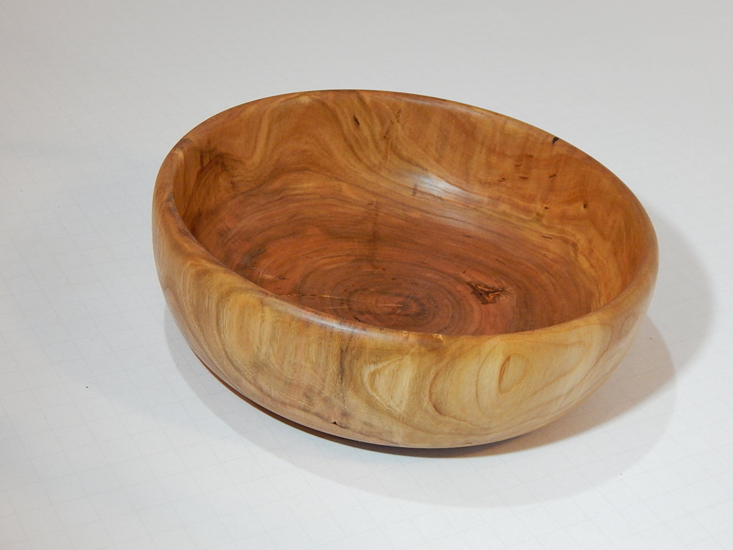 Wild Cherry Bowl, Handmade Lathe Turned, Artisan Crafted