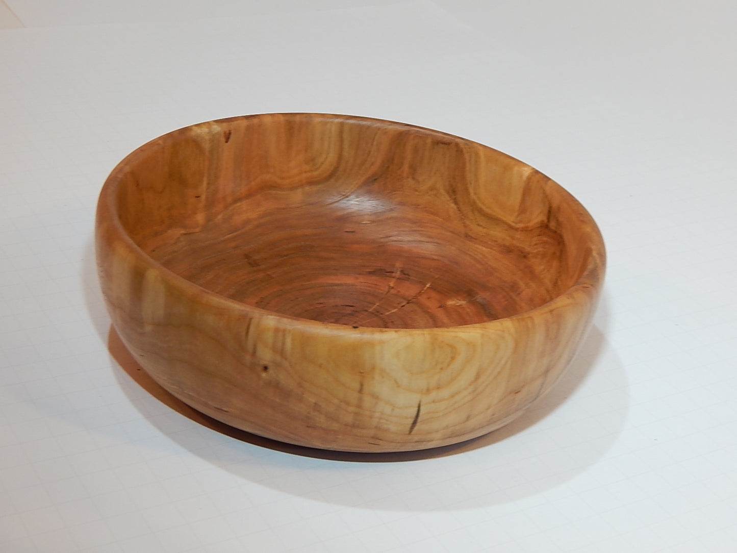 Wild Cherry Bowl, Handmade Lathe Turned, Artisan Crafted