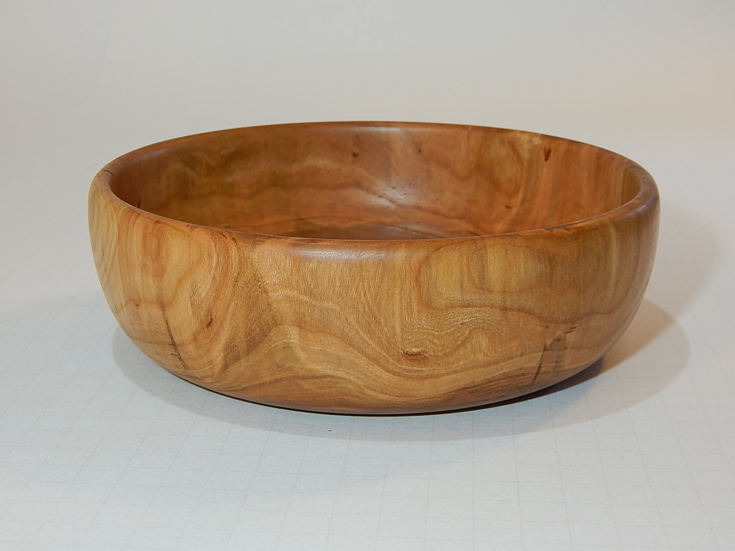 Wild Cherry Bowl, Handmade Lathe Turned, Artisan Crafted