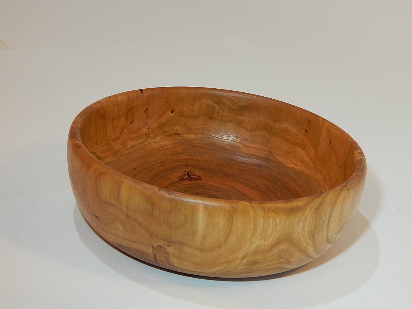 Wild Cherry Bowl, Handmade Lathe Turned, Artisan Crafted