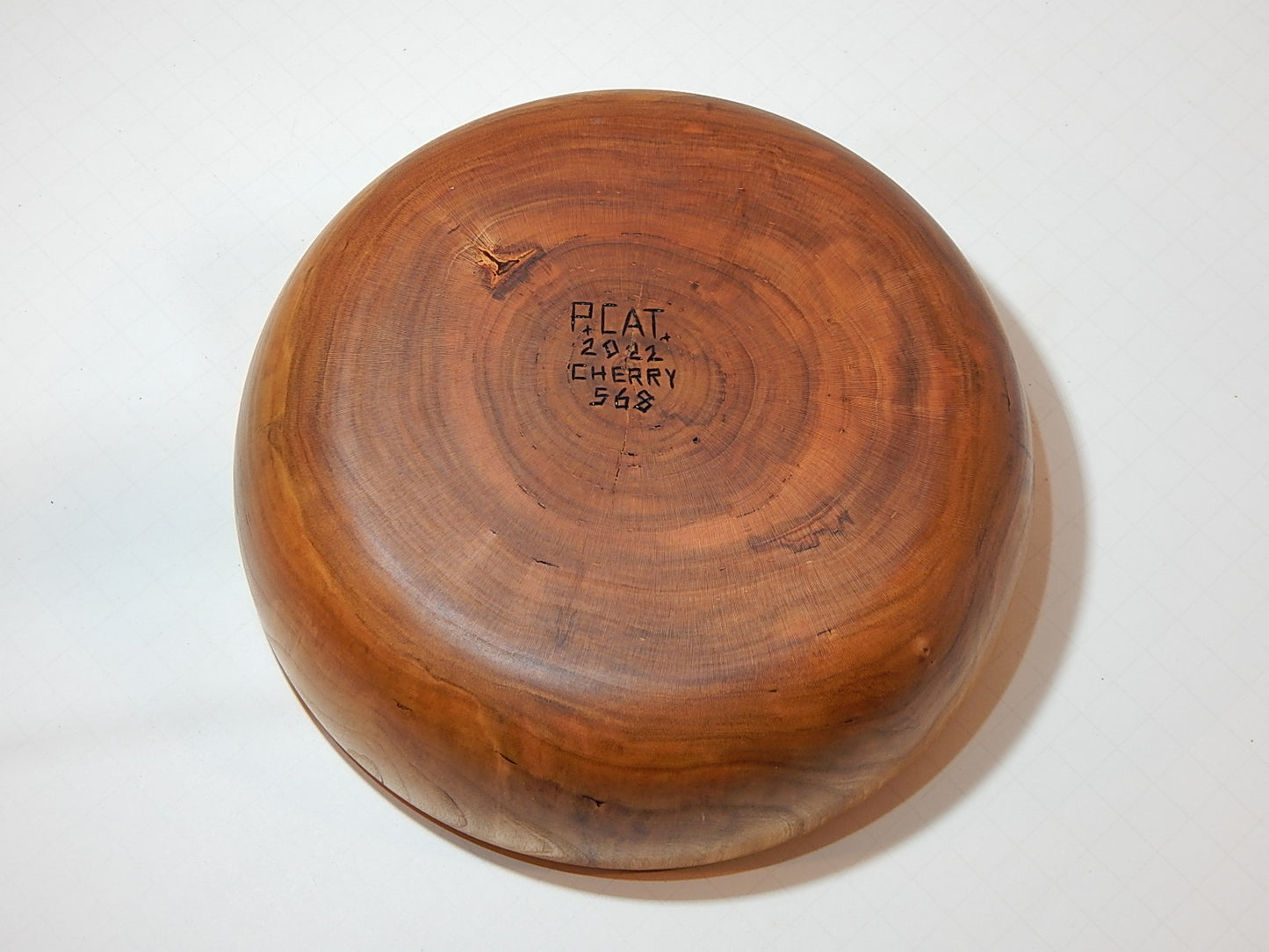 Wild Cherry Bowl, Handmade Lathe Turned, Artisan Crafted