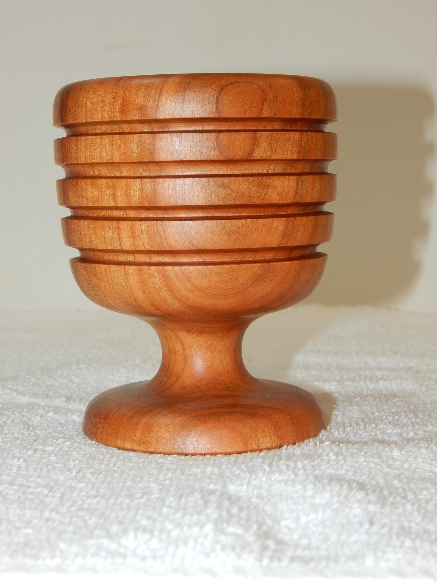 WILD CHERRY WOOD 4 BOWLS HANDMADE SET ARTISAN CRAFTED