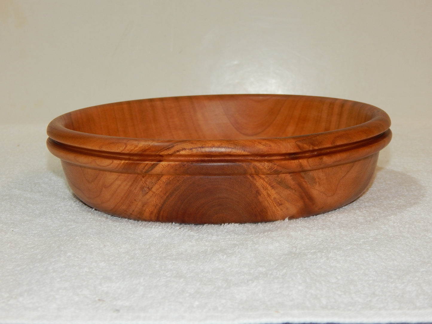 WILD CHERRY WOOD 4 BOWLS HANDMADE SET ARTISAN CRAFTED