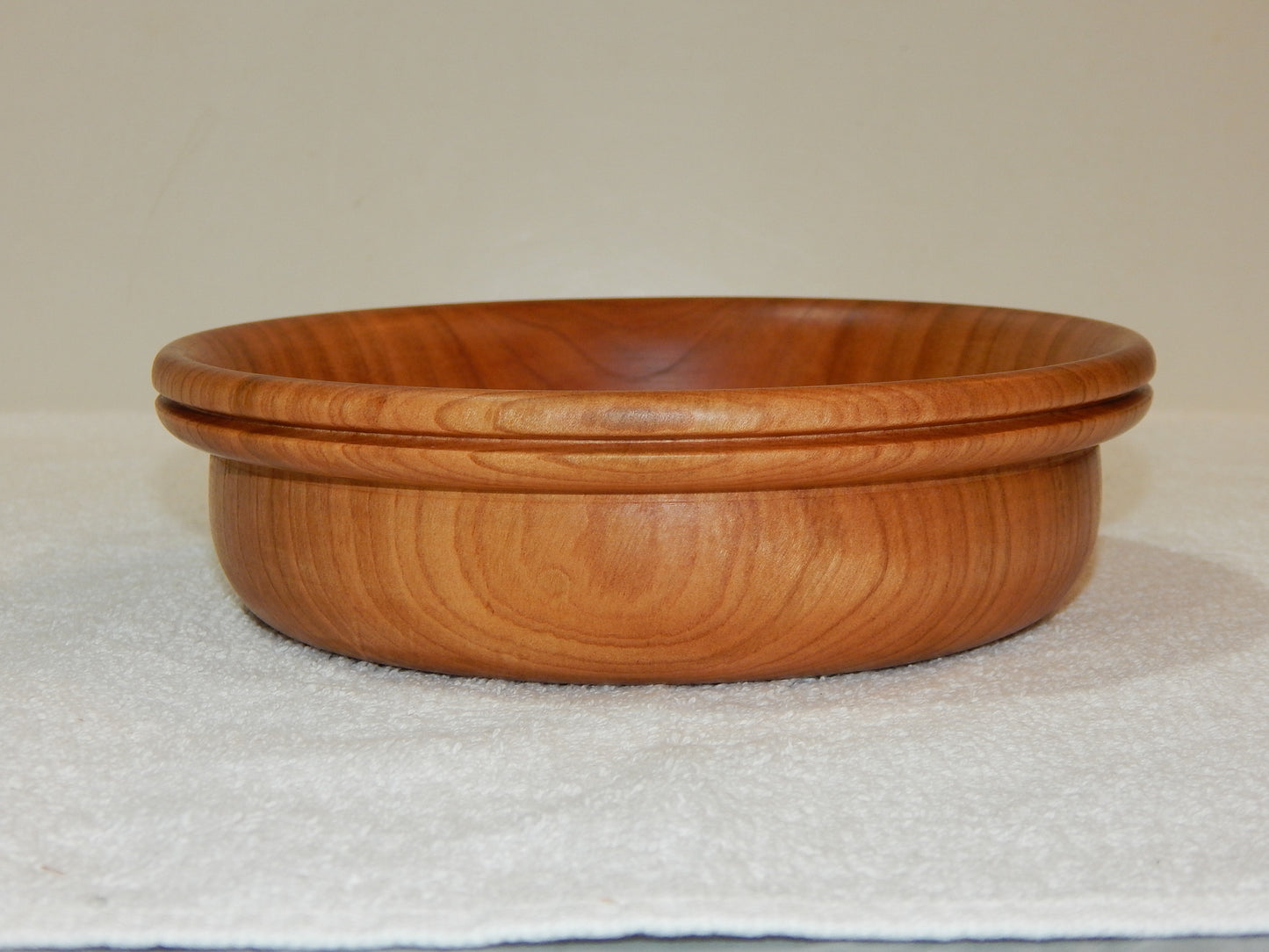 WILD CHERRY WOOD 4 BOWLS HANDMADE SET ARTISAN CRAFTED