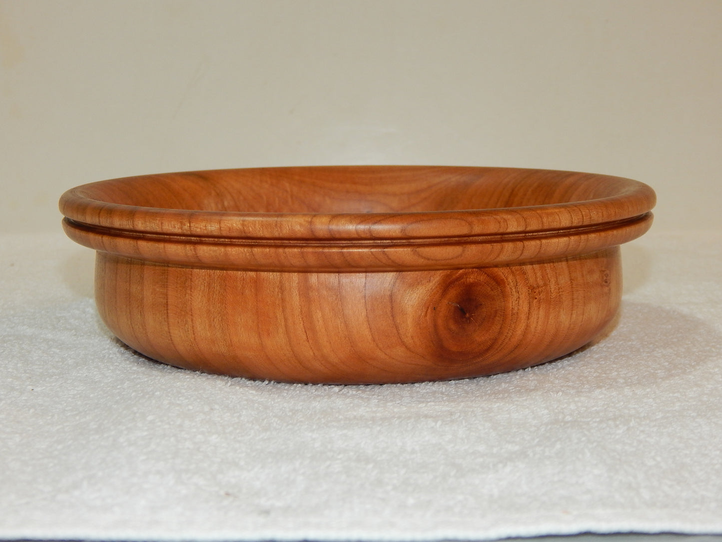 WILD CHERRY WOOD 4 BOWLS HANDMADE SET ARTISAN CRAFTED