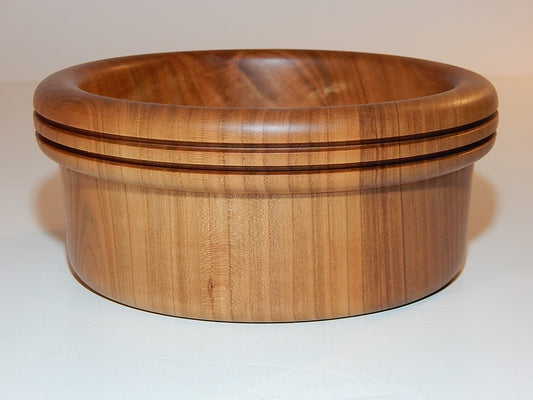 Wild Cherry Bowl, Handmade Lathe Turned, Artisan Crafted