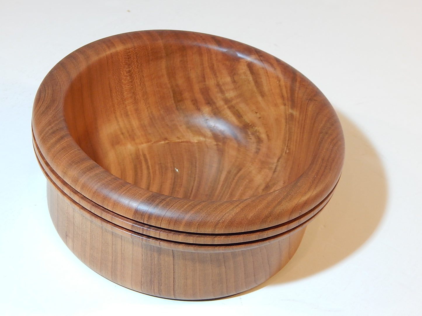 Wild Cherry Bowl, Handmade Lathe Turned, Artisan Crafted