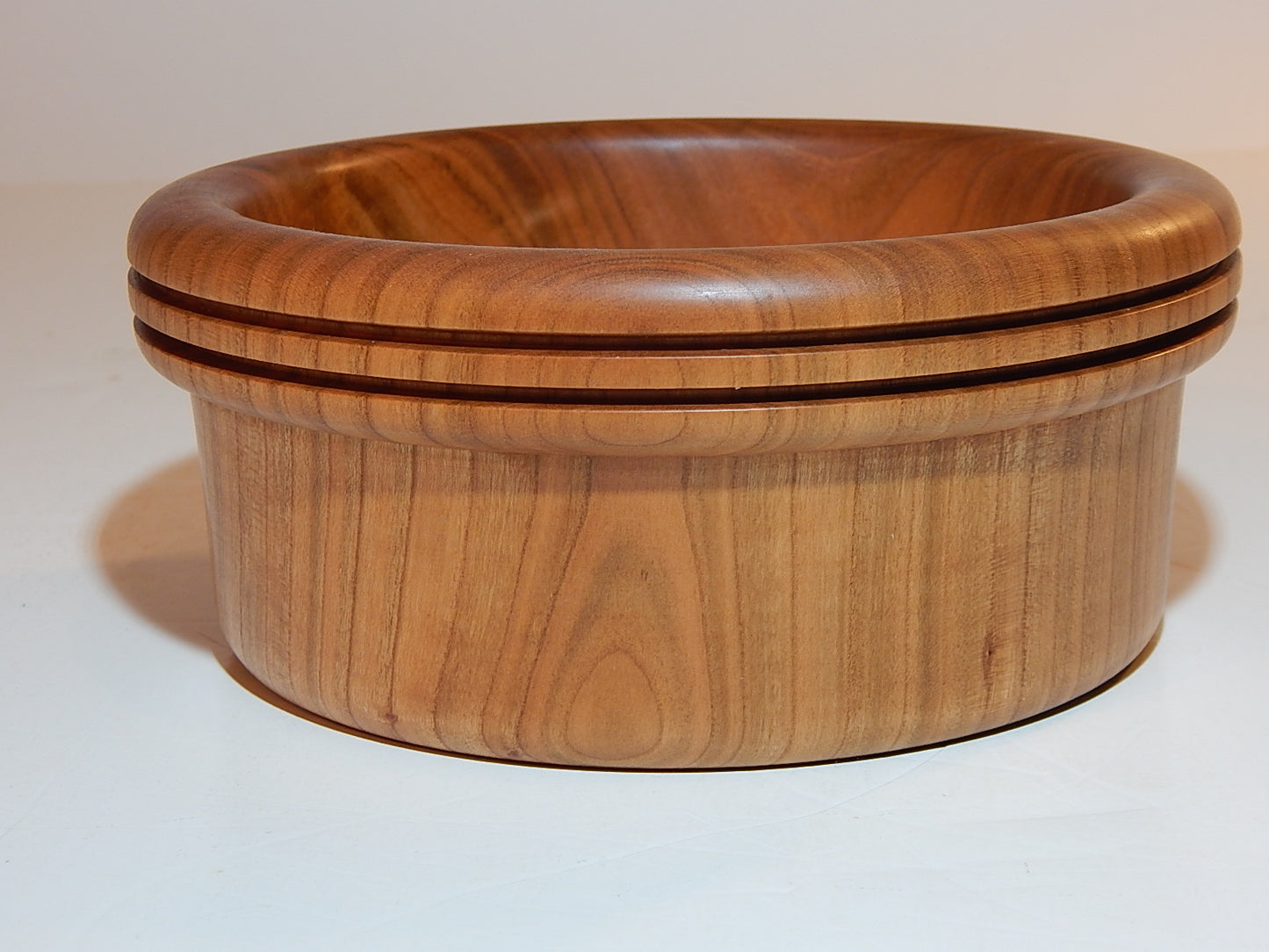 Wild Cherry Bowl, Handmade Lathe Turned, Artisan Crafted