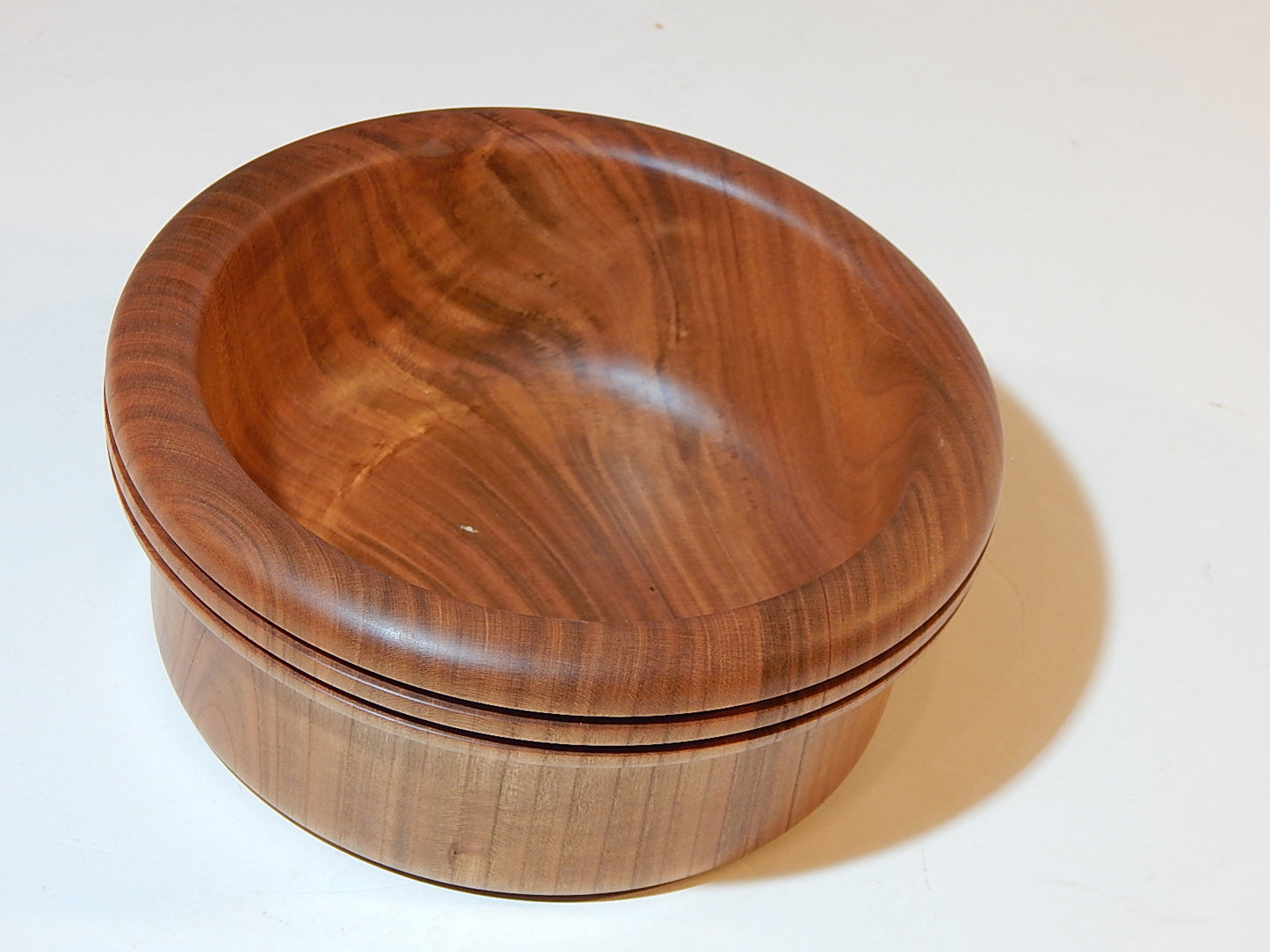 Wild Cherry Bowl, Handmade Lathe Turned, Artisan Crafted