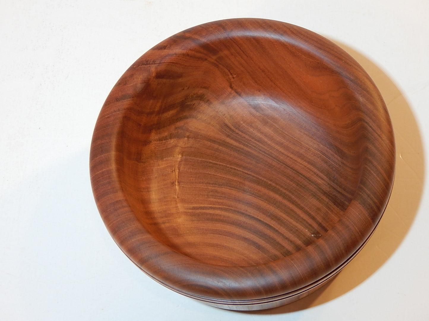 Wild Cherry Bowl, Handmade Lathe Turned, Artisan Crafted