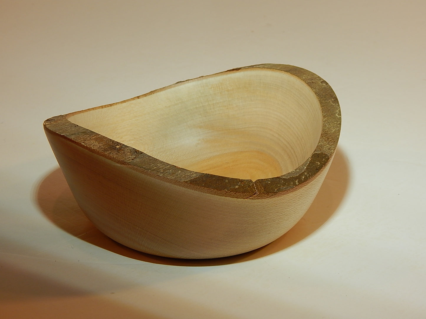 Sycamore Bowl, Handmade, Lathe Turned, Artisan Crafted