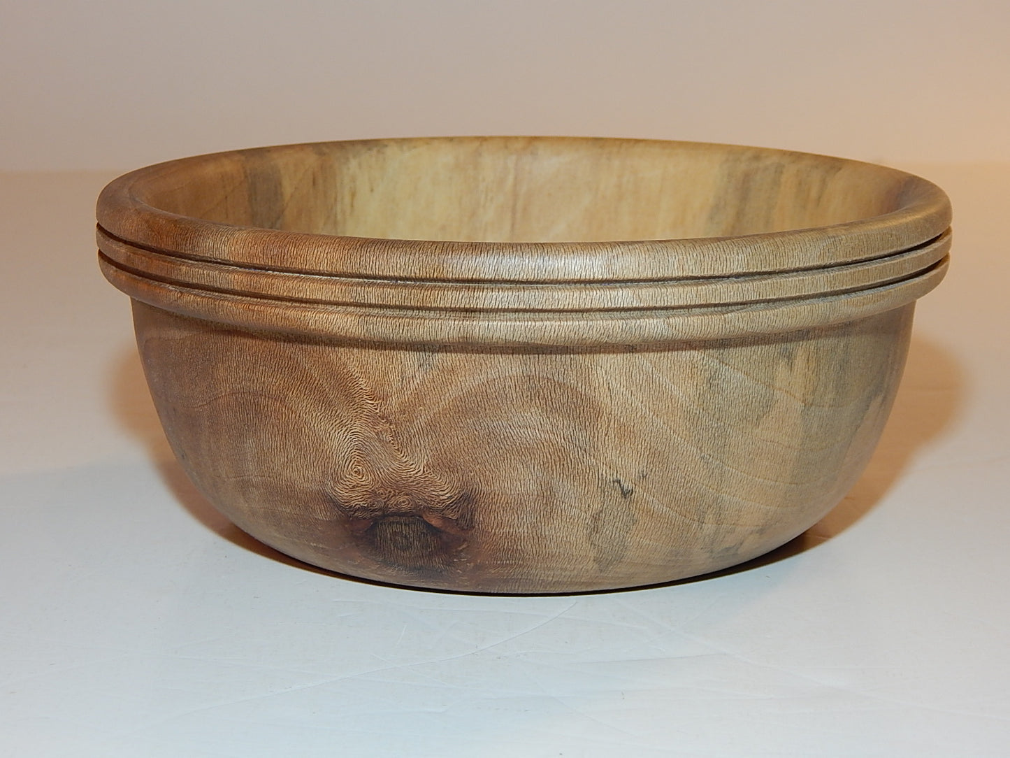 Sycamore Bowl, Handmade, Lathe Turned, Artisan Crafted