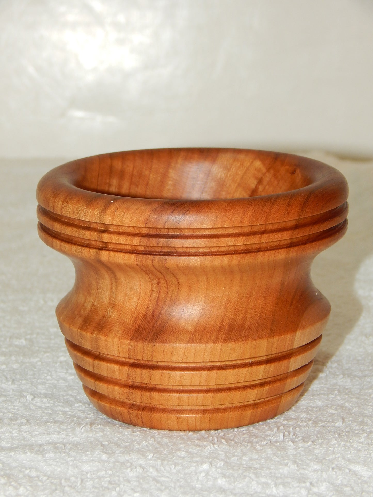 WILD CHERRY WOOD 3 BOWLS HANDMADE SET ARTISAN CRAFTED