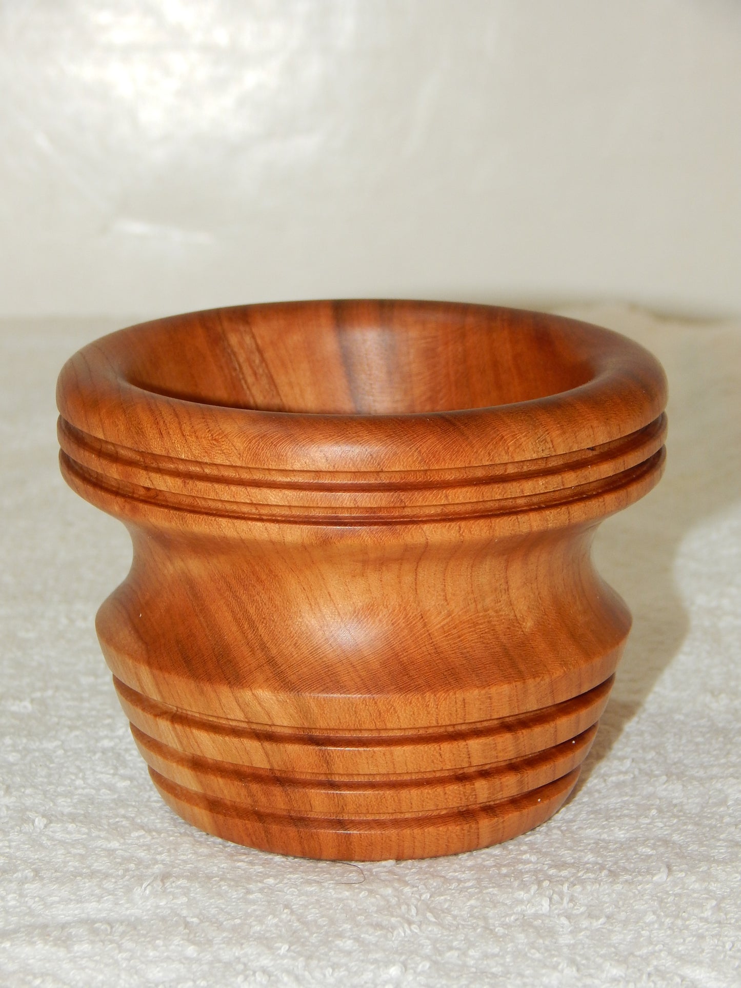 WILD CHERRY WOOD 3 BOWLS HANDMADE SET ARTISAN CRAFTED