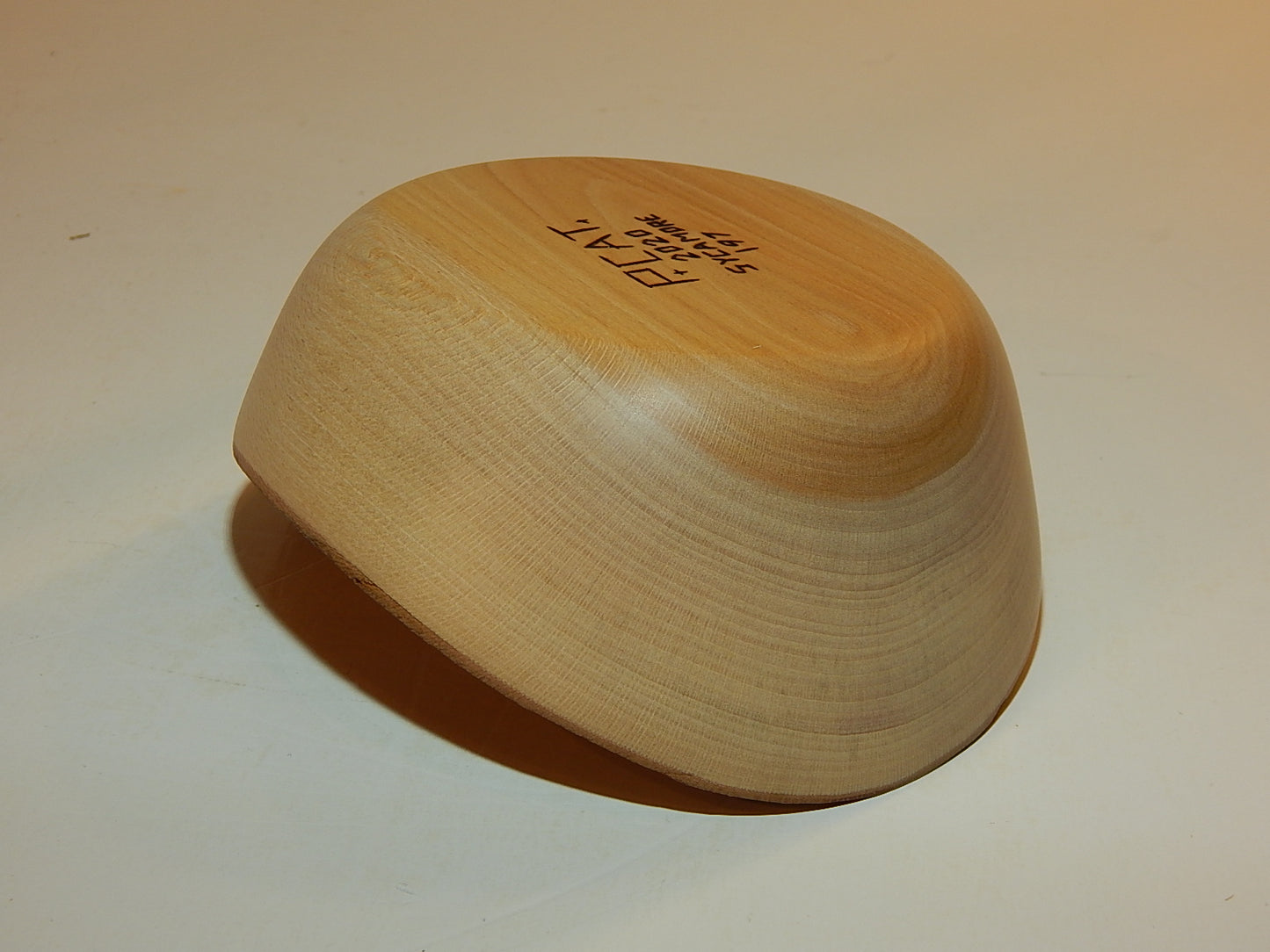 Sycamore Bowl, Handmade, Lathe Turned, Artisan Crafted