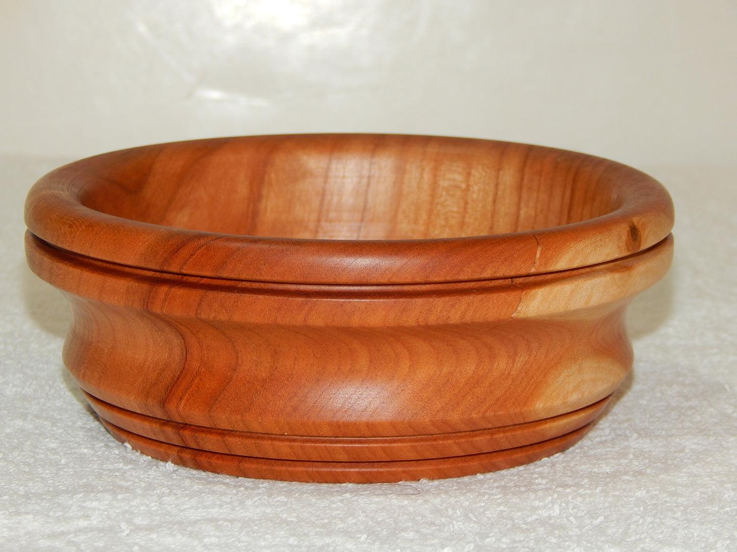 WILD CHERRY WOOD 3 BOWLS HANDMADE SET ARTISAN CRAFTED