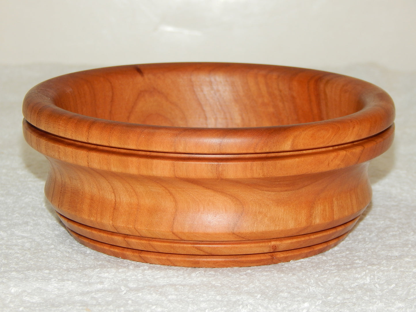 WILD CHERRY WOOD 3 BOWLS HANDMADE SET ARTISAN CRAFTED