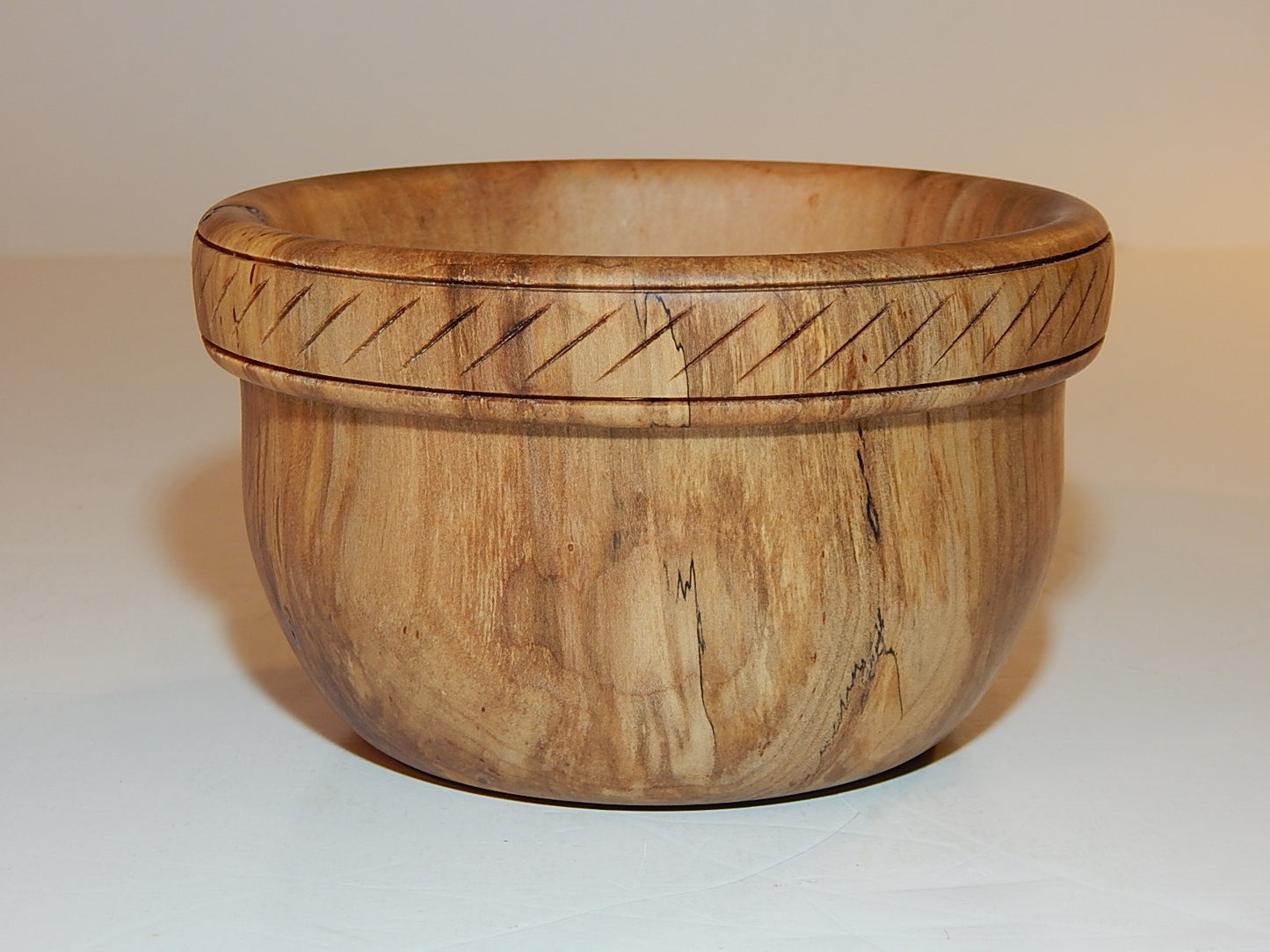 Maple Bowl, Handmade Lathe Turned, Artisan Crafted