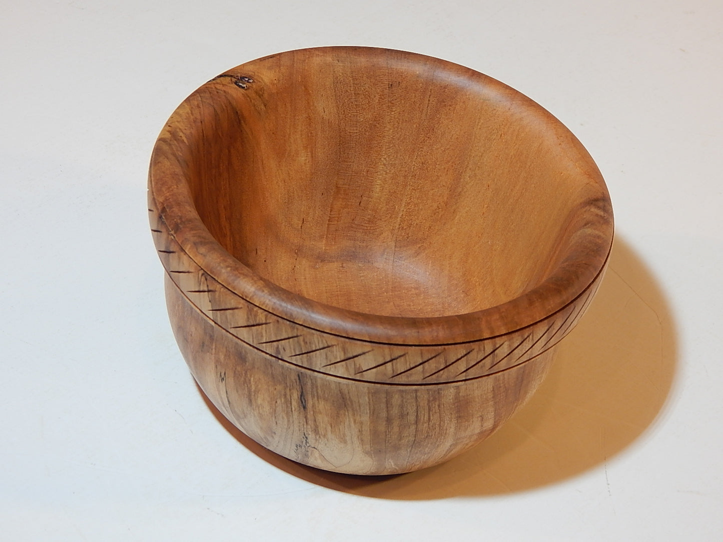 Maple Bowl, Handmade Lathe Turned, Artisan Crafted