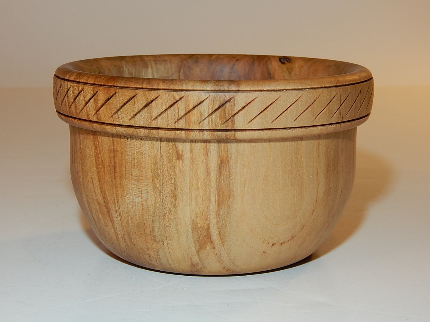 Maple Bowl, Handmade Lathe Turned, Artisan Crafted