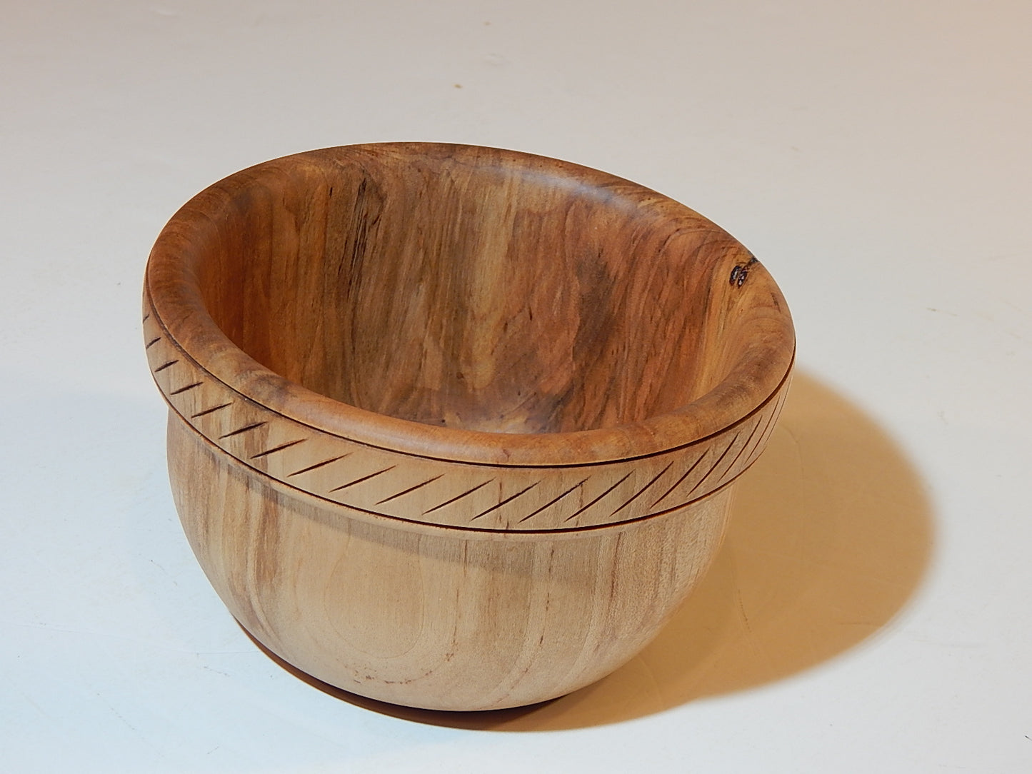 Maple Bowl, Handmade Lathe Turned, Artisan Crafted