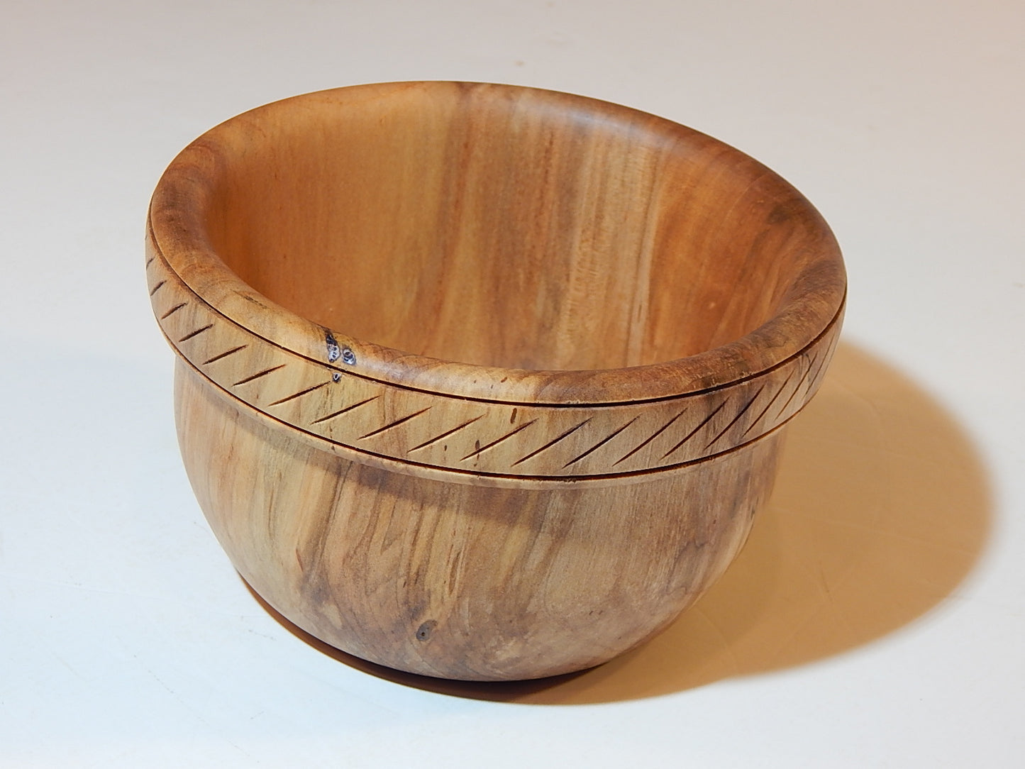 Maple Bowl, Handmade Lathe Turned, Artisan Crafted