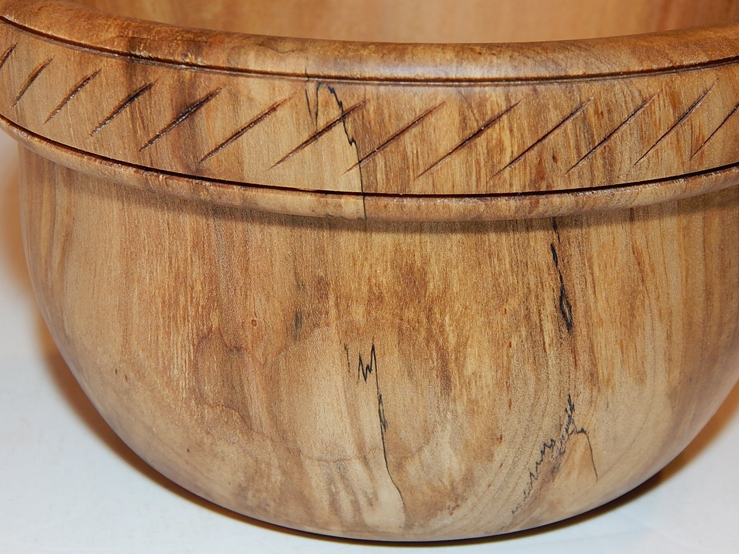 Maple Bowl, Handmade Lathe Turned, Artisan Crafted