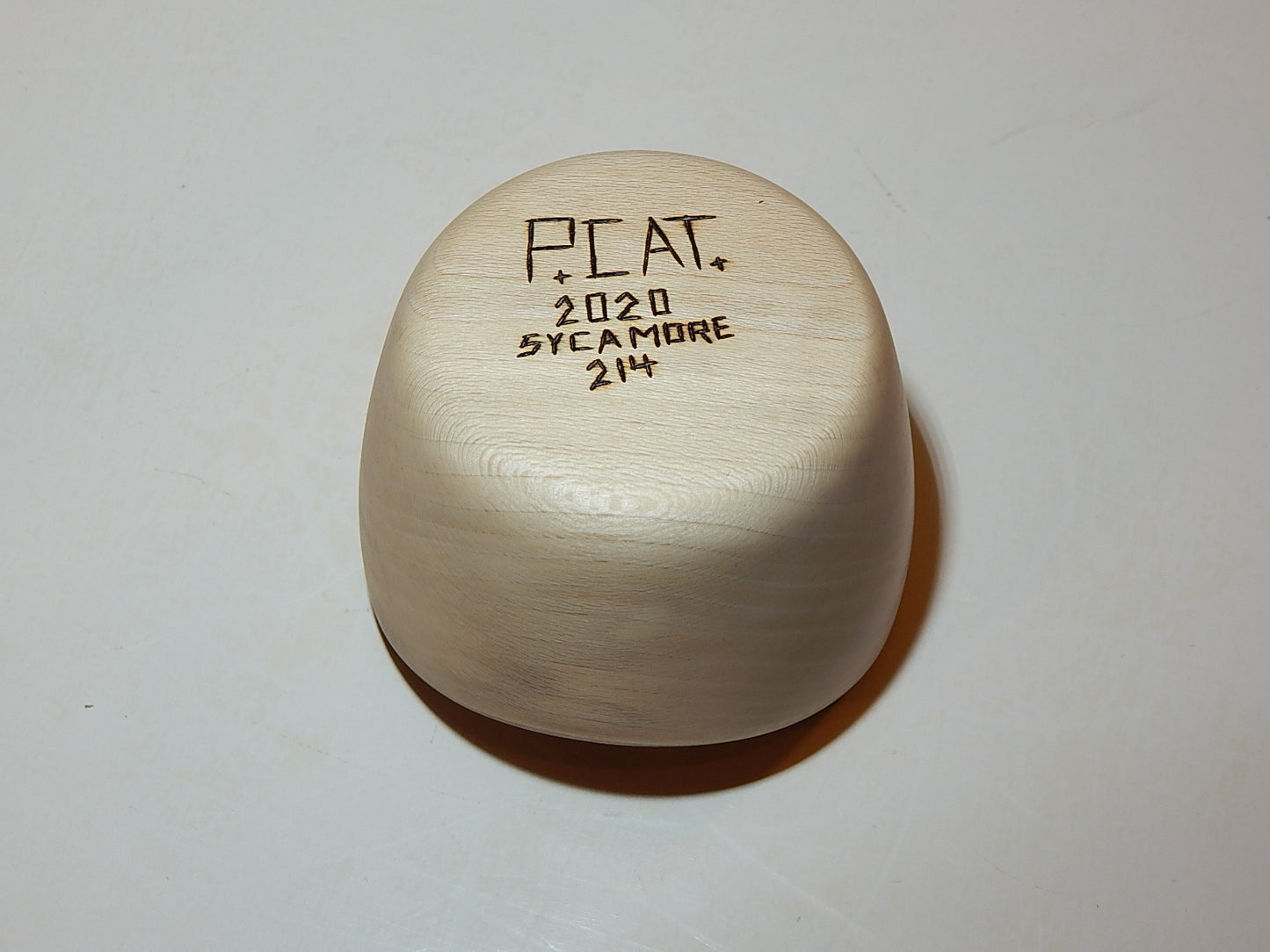 Sycamore Bowl, Handmade, Lathe Turned, Artisan Crafted