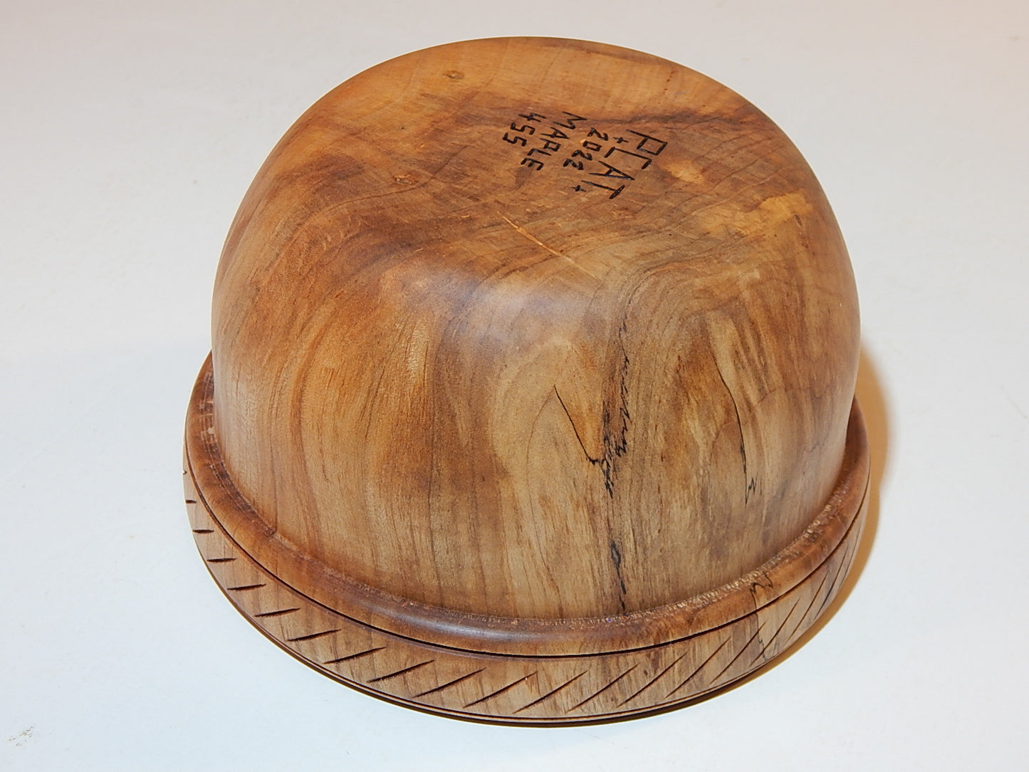 Maple Bowl, Handmade Lathe Turned, Artisan Crafted