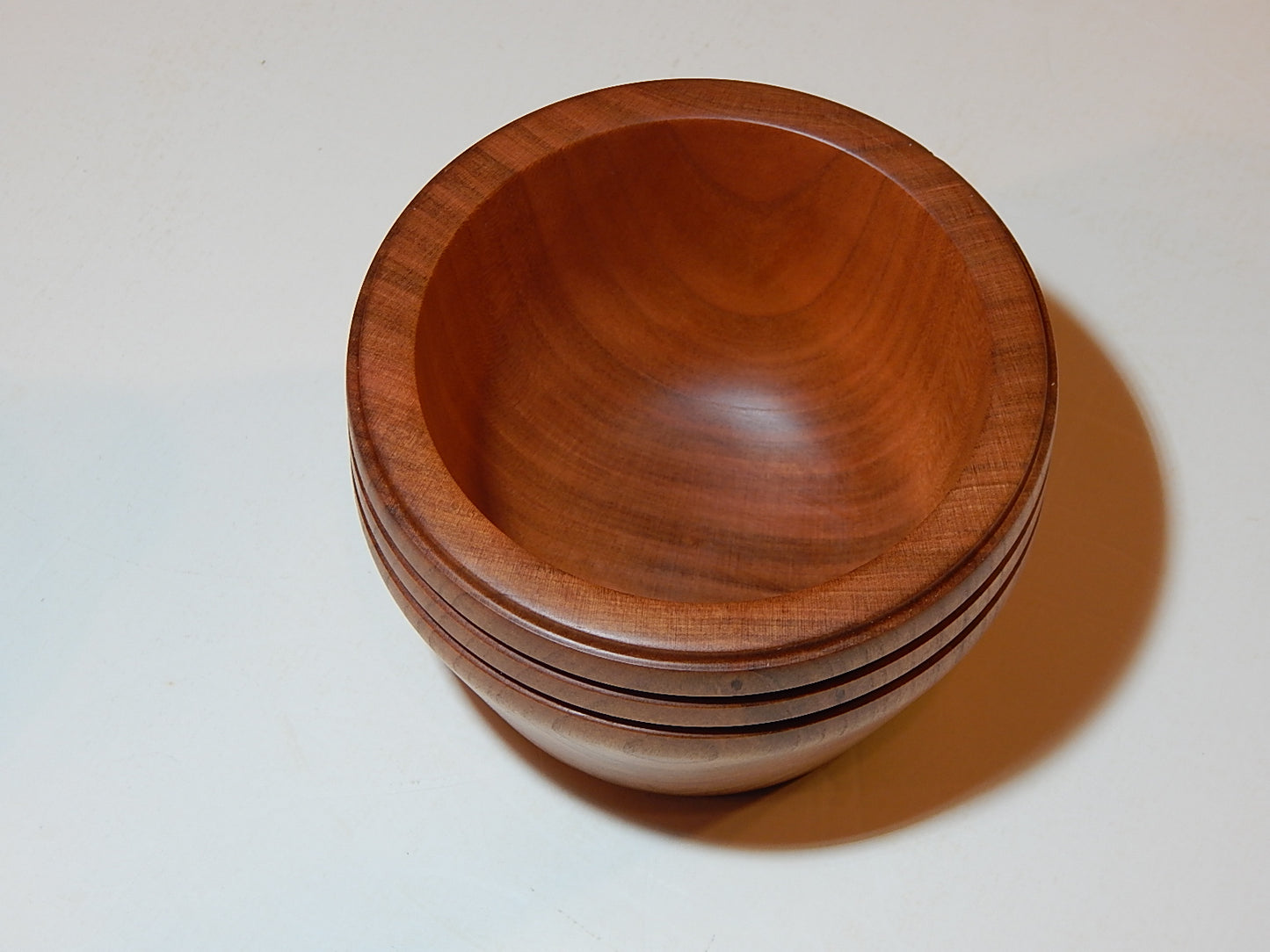 Wild Cherry Bowl with Lid, Handmade Lathe Turned Box, Artisan Crafted